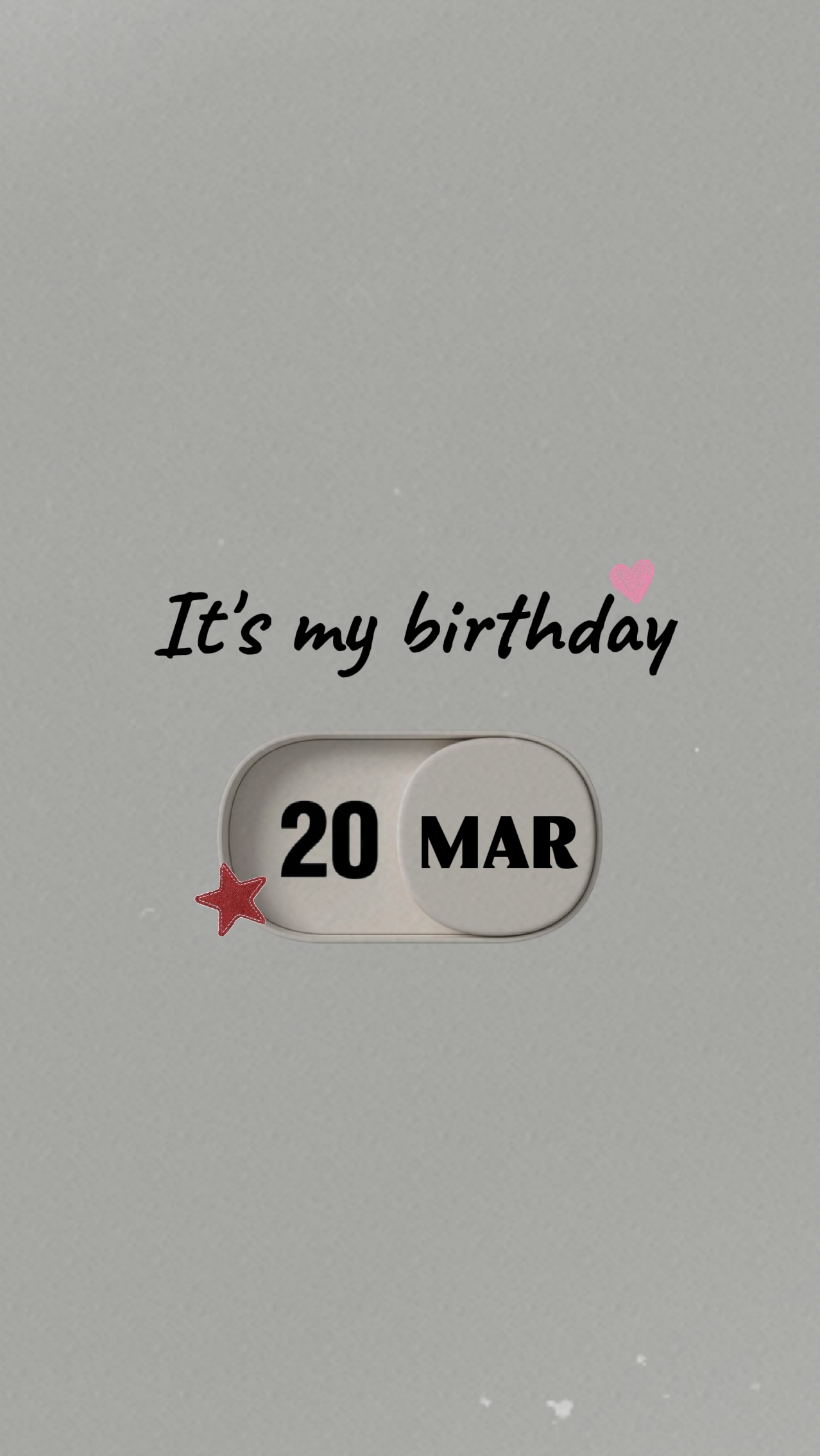 20 MARS ANNIVERSAIRE