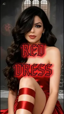 Red dress outfit 