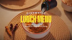 LUNCH MENU