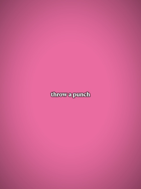 throw a punch