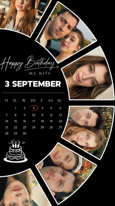 HBD WIFE 3 SEPTEMBRE