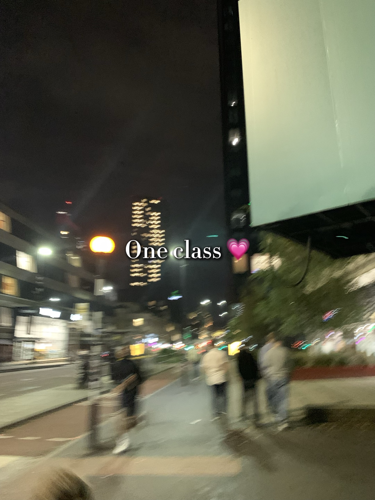 One class 💗