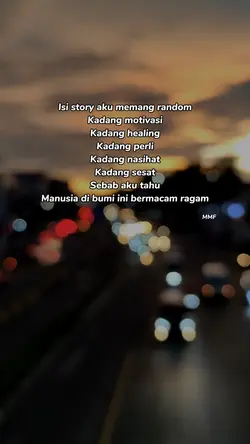 Isi stroy aku memang