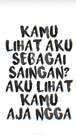KAMU LIHAT AKU SEBAG