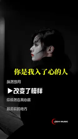 你是我入了心的人
