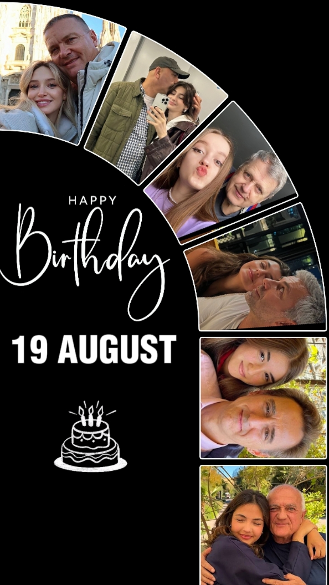 HBD DADDY 19 AUGUST 