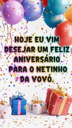 parabéns meu netinho