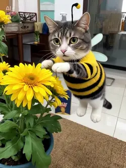 AIがミツバチになる