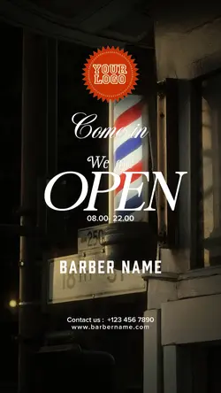 BARBERSHOP - OPEN