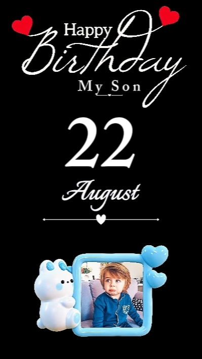 BIRTHDAY SON 22 AUG