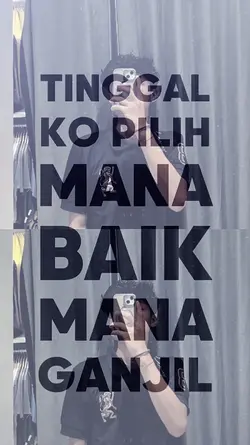tinggal ko pilih
