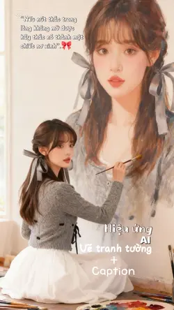 Vẽ tranh tường AI