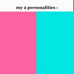 My 2 Personalities 