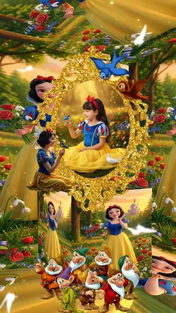 Branca de neve 3d