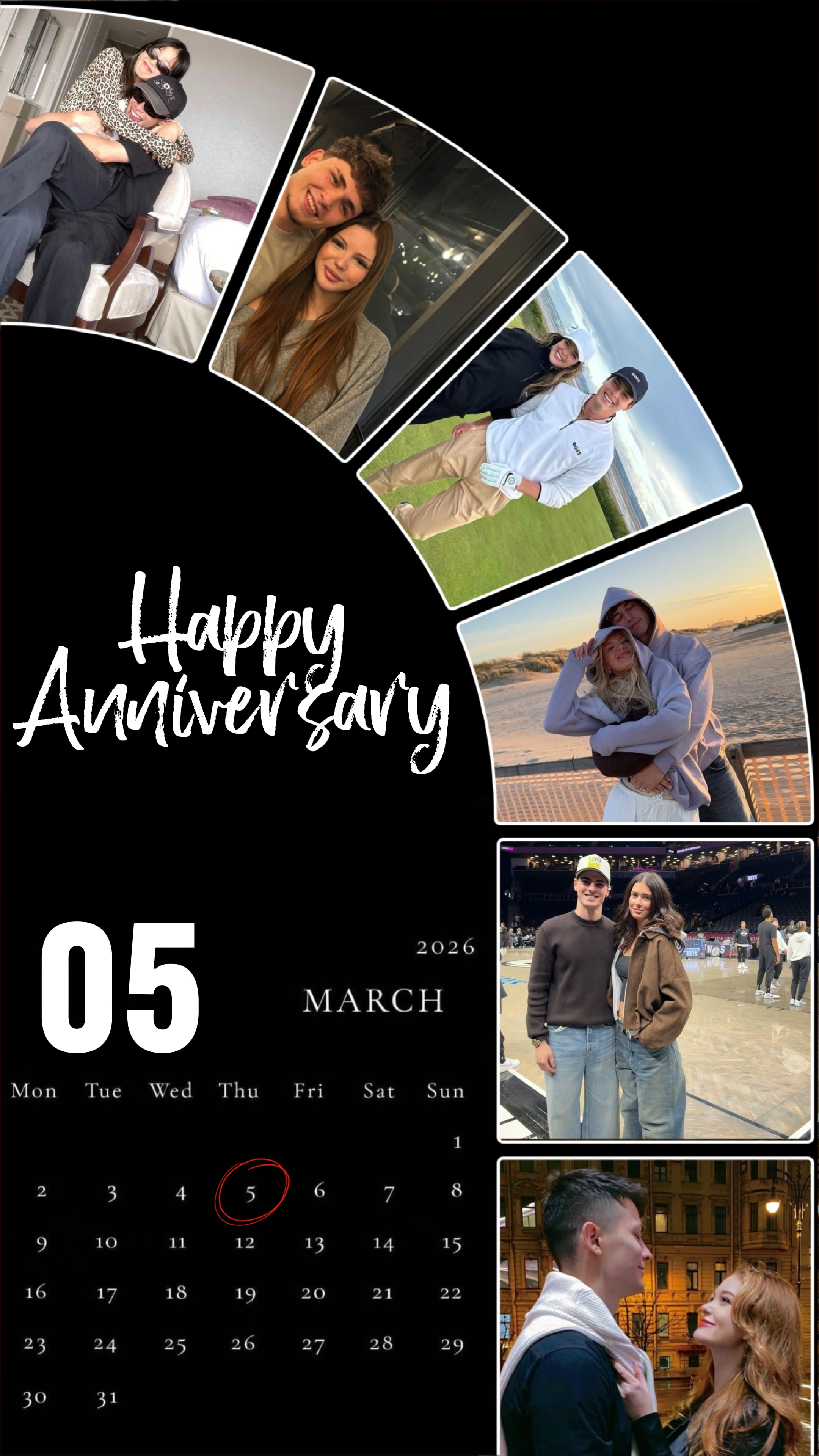 05 mars anniversaire