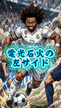 電光石火の左サイド!