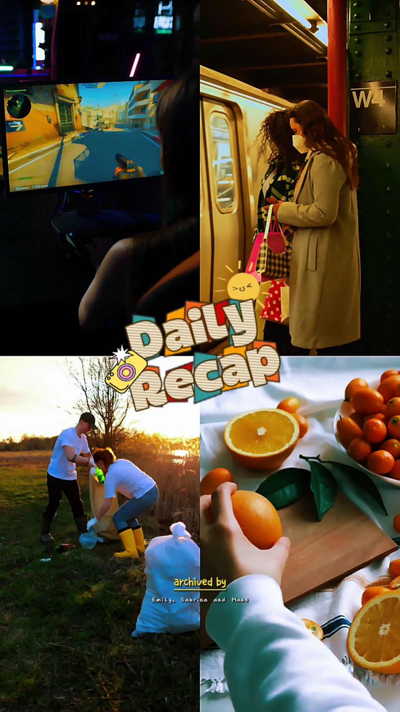 Resumen diario del vlog
