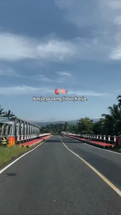 kerja pulang tidur