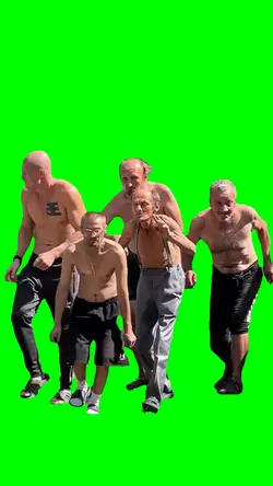 GROUP SNEAKING UP