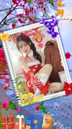 ghép ảnh giáng sinh