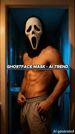 Ghostface mask 
