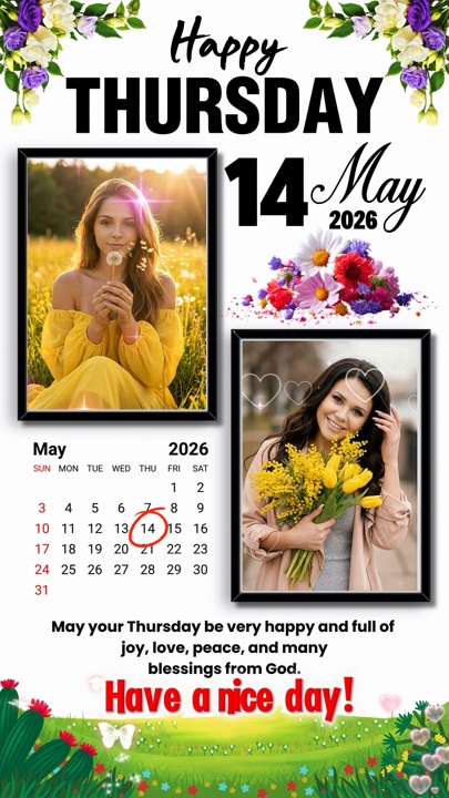 Jueves 14 de mayo de 2026