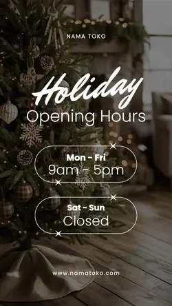holiday opening hour
