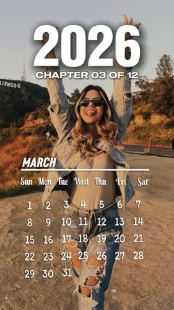 MARCH 2026 CALENDAR