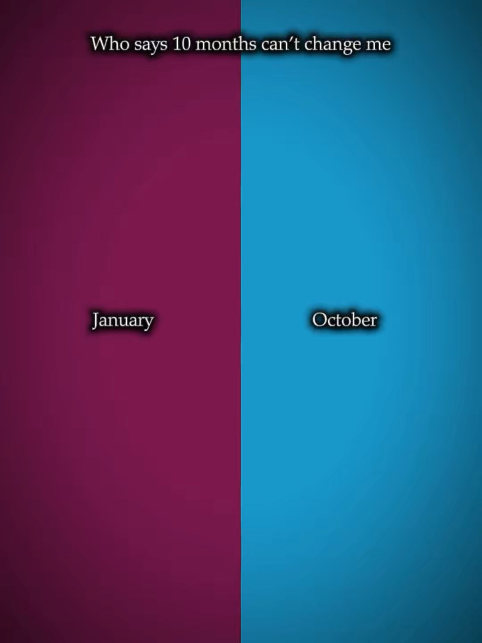 Months can’t change 