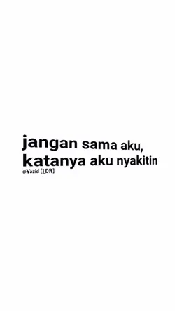 jangan sama aku