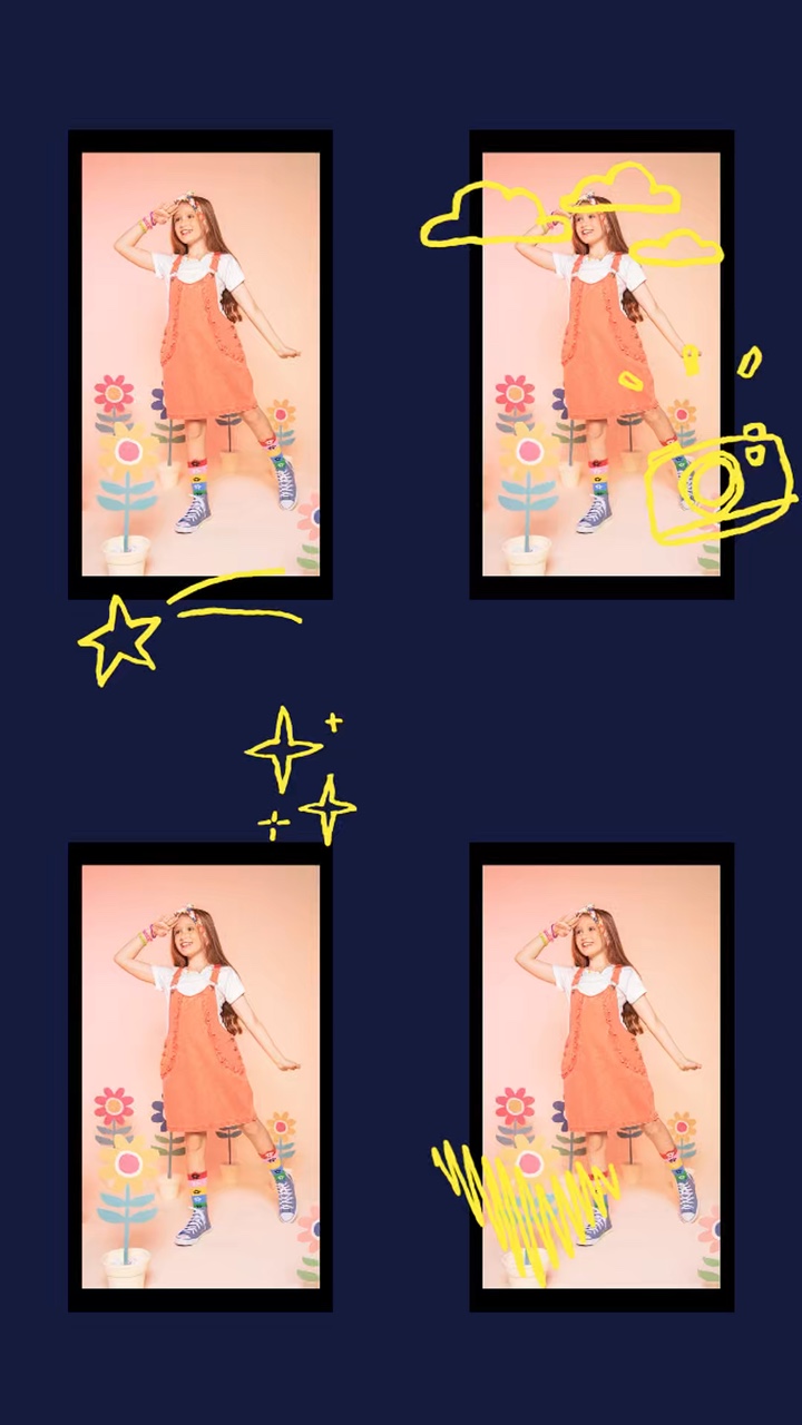 Photo template 