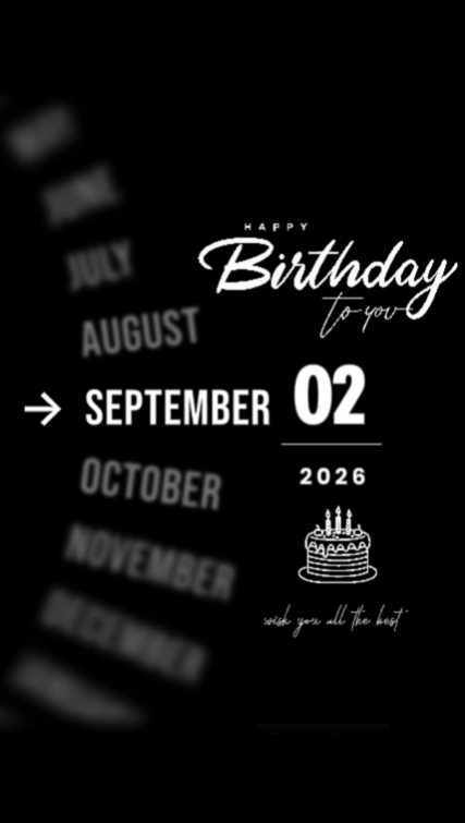 Selamat ulang tahun ayah 02 September