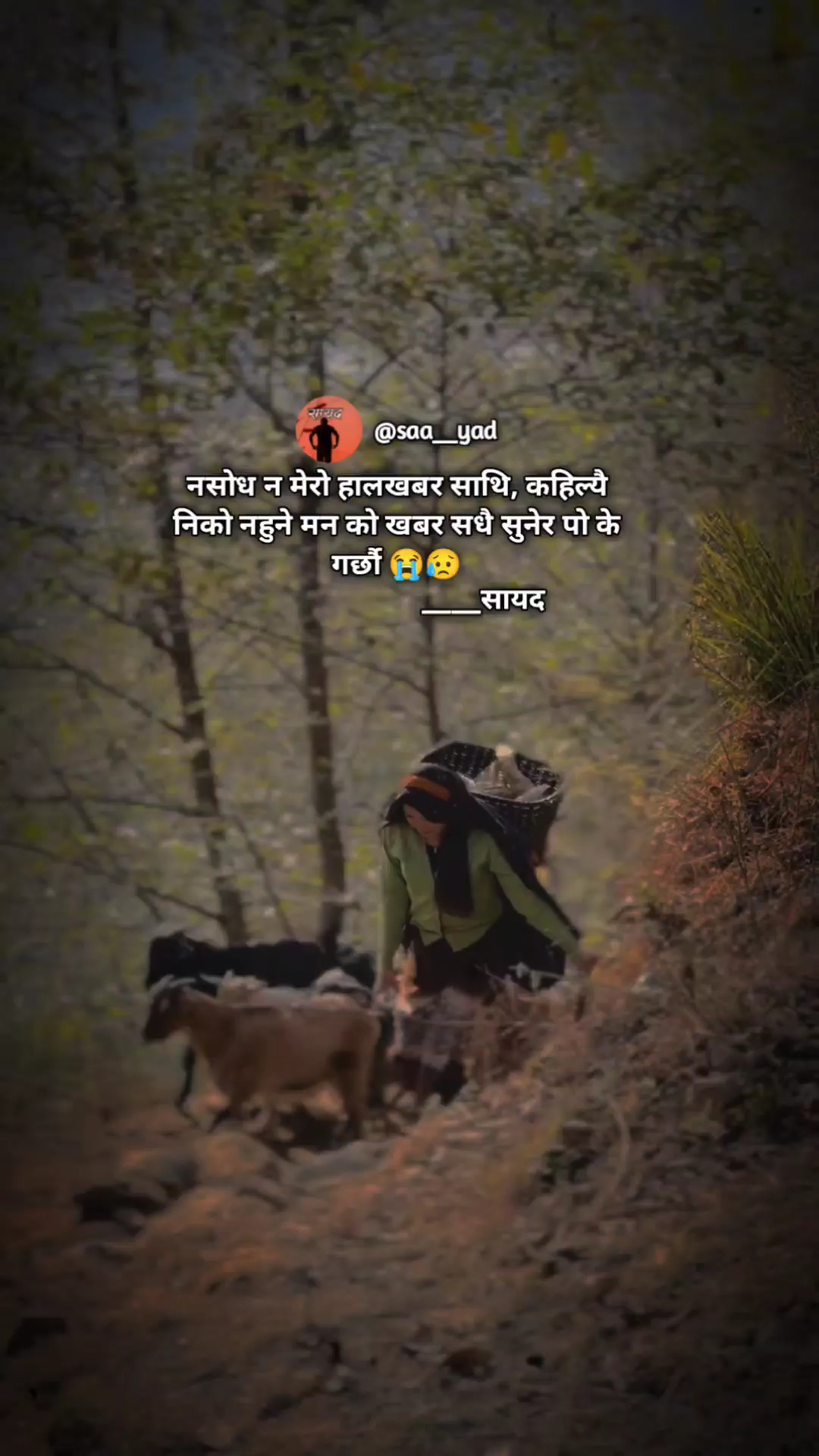 नेपालि sad क्याप्सन