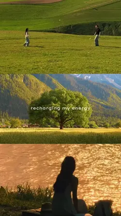 Recharging my energy