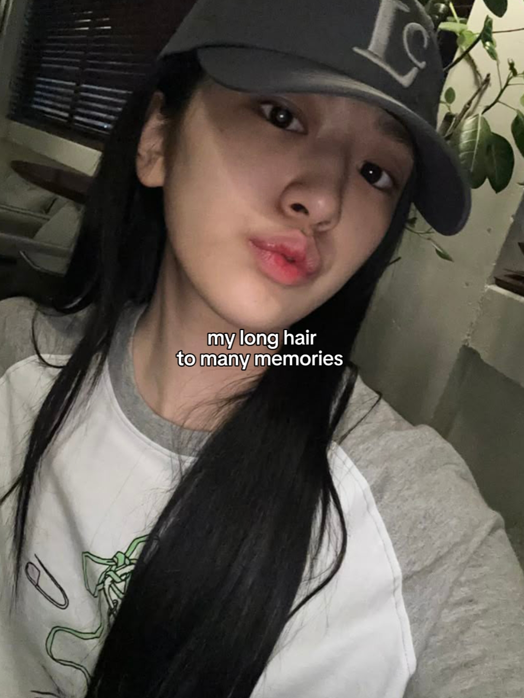 mes cheveux longs à beaucoup