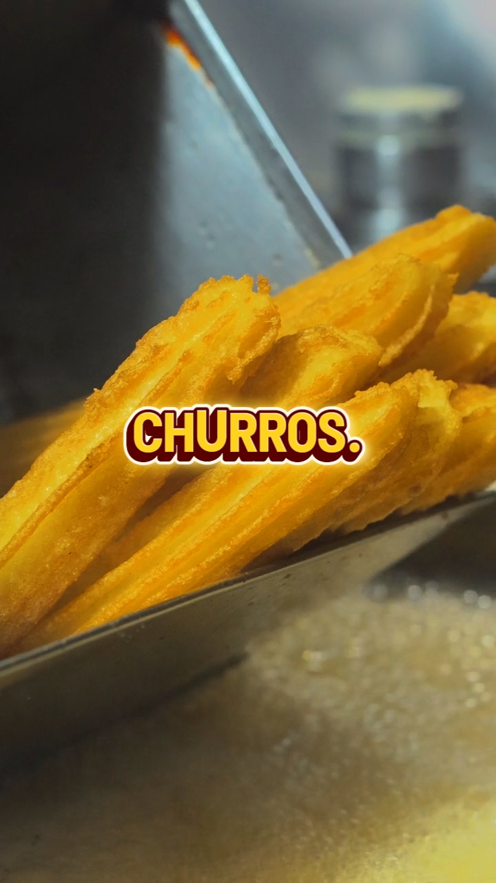 Churros de comida