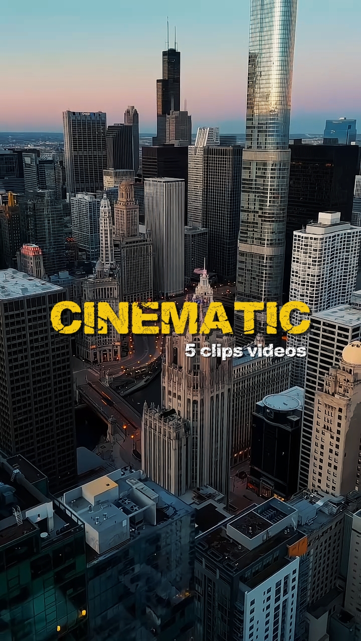 Cinematic 5 videos 
