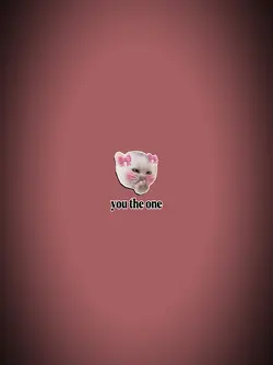 you the one ;