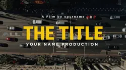 cinematic title