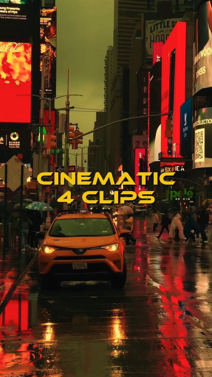CINEMATIC 4 CLIPS