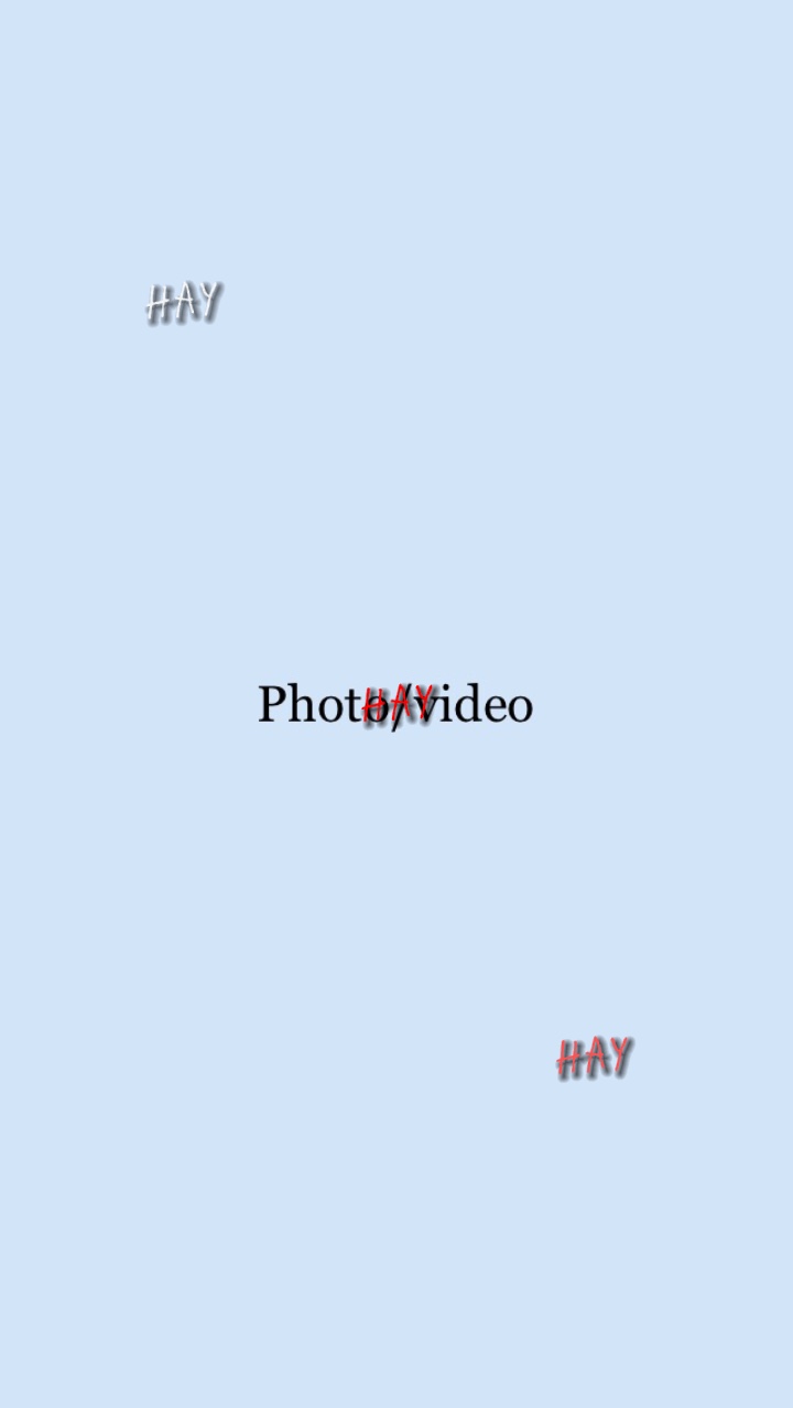 Hay, hay, hay…
