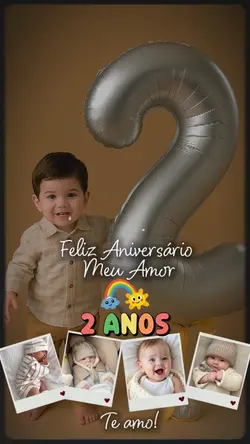 Aniversário 2 anos