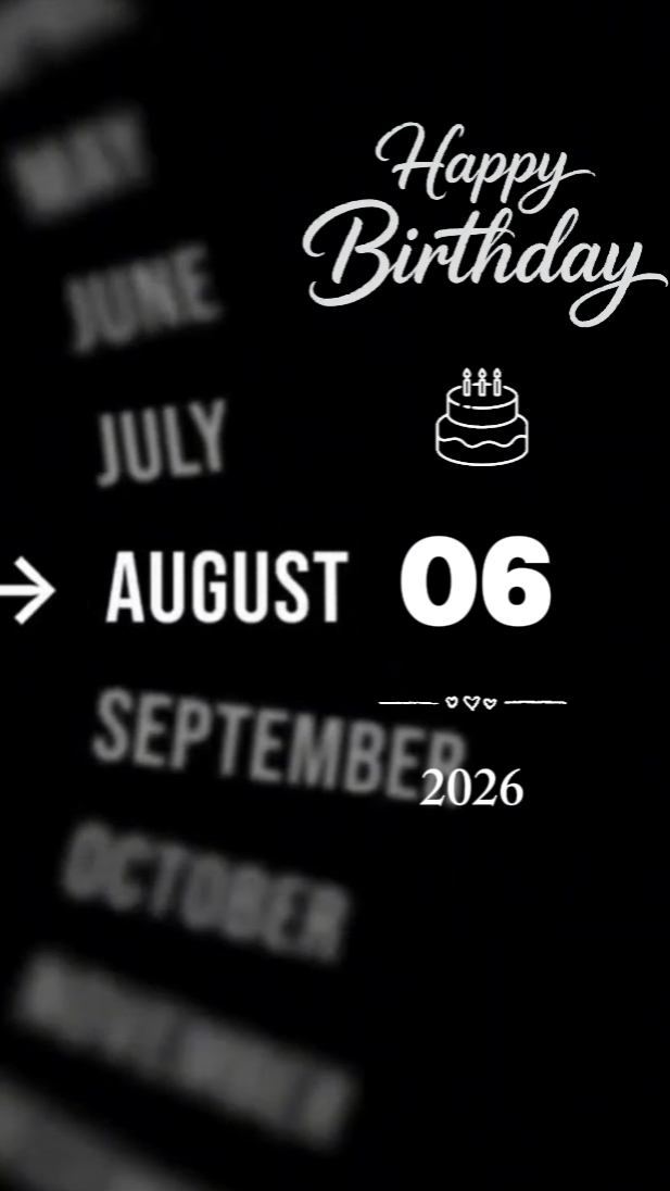 BDAY BROTHER 6 AUGUS