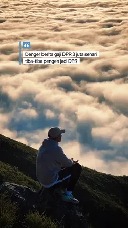 Pengen jadi DPR 