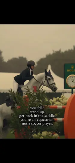 You’reanequestrian 