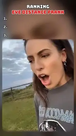 eye distance prank