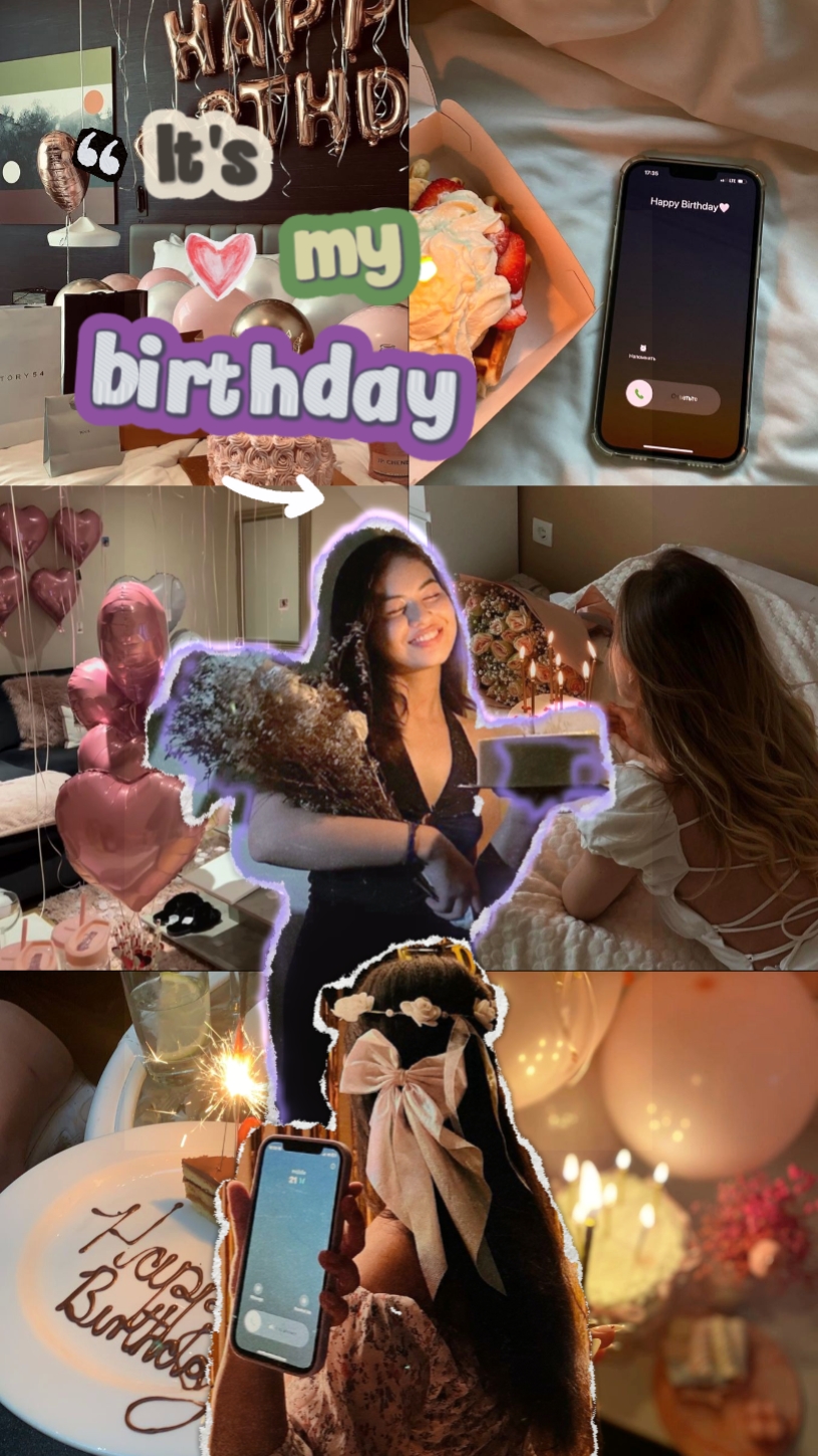 생일 벽지 