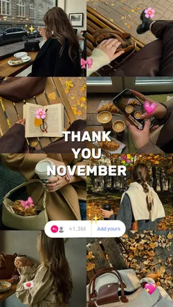 THANK YOU NOVEMBER 