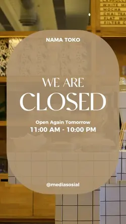 We Are Closed 
