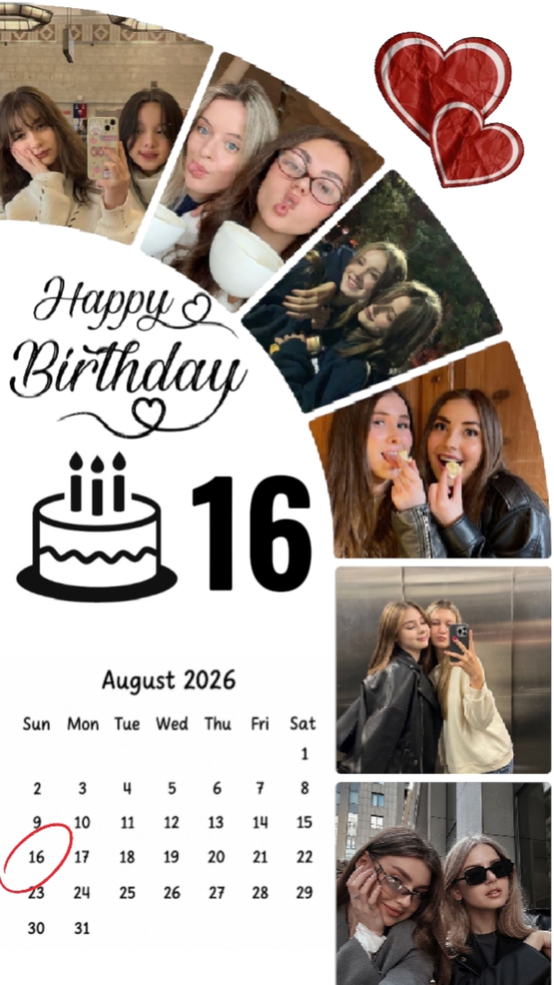 Bday 16 August